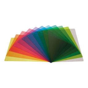 Assorted Coloured Overlays 10pk