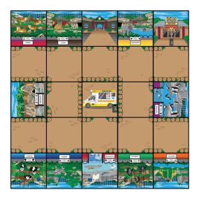 Bee-Bot® Zoo Mat