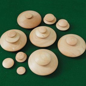 Wooden Stacking Pebbles | Creative Activity