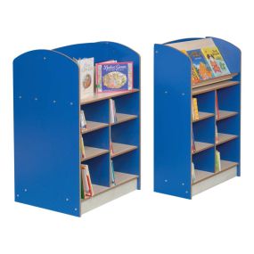 Single Sided Static Bookcases H1200mm Beech