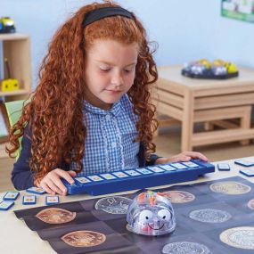 Blue-BotÂ® Bluetooth Programmable Floor Robot Single | Creative Activity