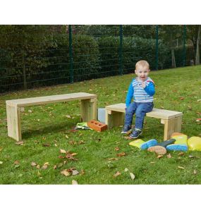 Wooden Wellie Store & Benches | Creative Activity