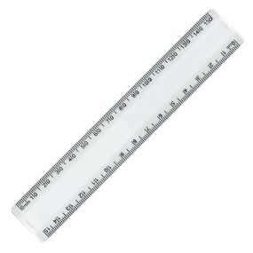 White 15cm Rulers 10pk