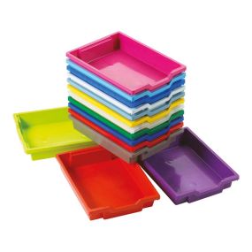 Gratnells Shallow Trays Lime | Creative Activity