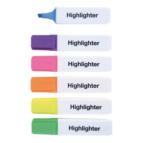 Budget Essentials Highlighters 6pk