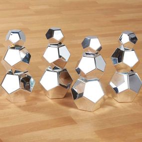 Marvellous Metallics Silver Boulder Blocks | Creative Activity