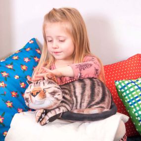 Vibrating Weighted Lap Buddy - Cat | Creative Activity