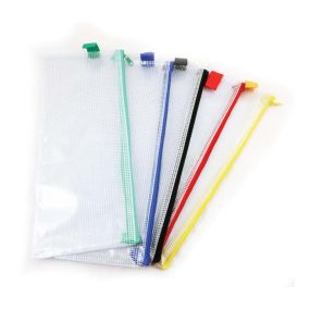 Heavy Duty Mesh Reinforced Zip Wallets 5pk | Creative Activity