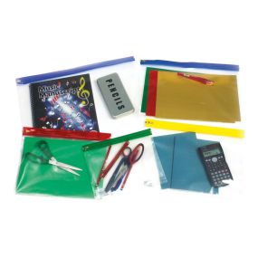Flipfile Plastic Zip Wallets A4
