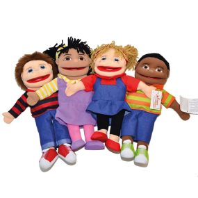 Small People Hand Puppets 4pk