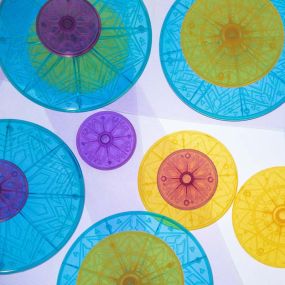 Radiant Colour Pebbles 3pk