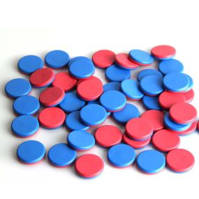Re-Plastic Two Colour Counters