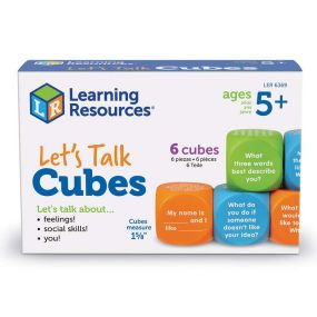 Learning Resources Let's Talk Wellbeing Cubes