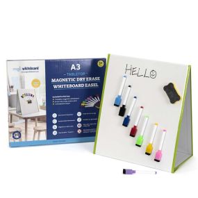 Tabletop Magnetic Whiteboard Kit