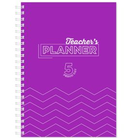 Teachers Academic Planner 23/24 5 Period A5 | Creative Activity