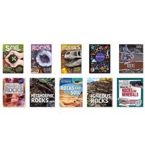 KS2 - Rocks, Soils, Minerals and Fossils - Book Pack