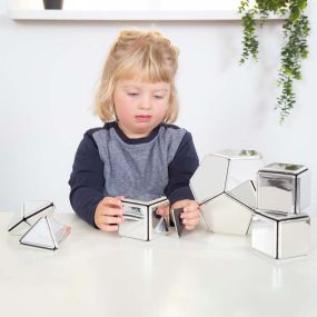 Polydron Mirrored Magnetic Construction Set 48pk