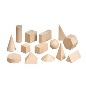 RE-Wood© Geometric Shapes Set 14pcs