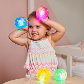 Sensory Flashing Ball Sets Irregular Bounce