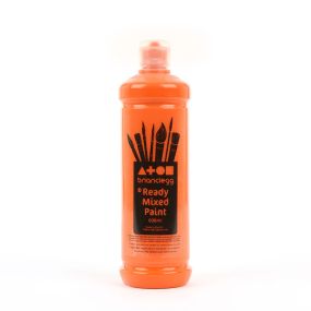 Ready Mixed Paint 600ml Orange | Creative Activity