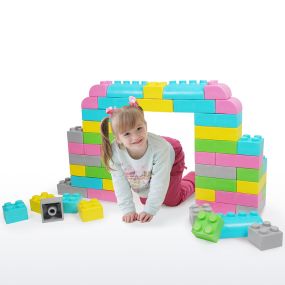 Wise Big Block Set Pastel Colours