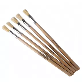 Paste Brushes hogs hair Pack of 30