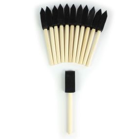 Foam Brush 25mm bag of 12 | Creative Activity
