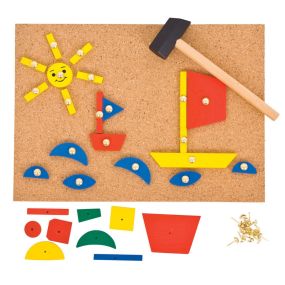 Hammer and Nail Construction Play Set