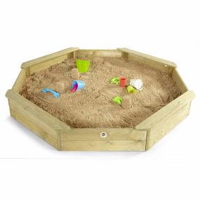 Wooden Octagonal Sand Box and Planter
