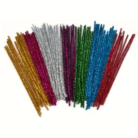 Glitter Pipecleaners 300x6mm