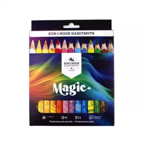 Magic Pencils/ Box 13 mixed colours