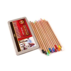 KIN Pastel Pencils Tin of 12 | Creative Activity