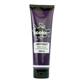 Block Printing Ink 300ml Purple | Creative Activity