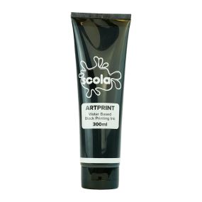 Block Printing Ink 300ml Black | Creative Activity