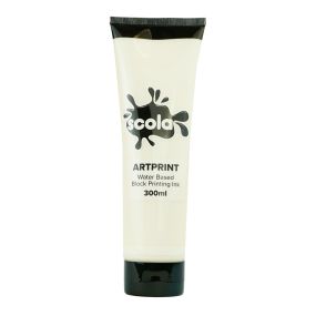 Block Printing Ink 300ml White | Creative Activity