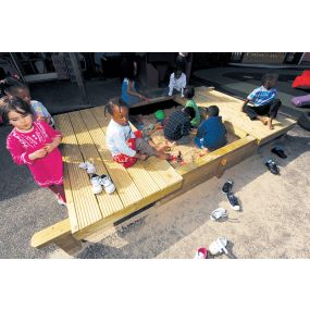 Sand Pit with Sliding Lids | Creative Activity