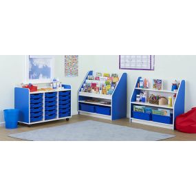Valencia Front Facing Book Storage Purple | Creative Activity