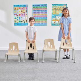 Oslo Modern Chair - Seat Height 210mm. Pack of 4