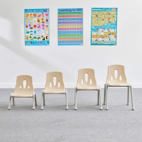 Oslo Modern Chair - Seat Height 260mm. Pack of 4