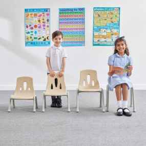 Oslo Modern Chair - Seat Height 350mm. Pack of 4