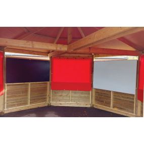 6m Gazebo Side Blind 2265 x 1450mm | Creative Activity