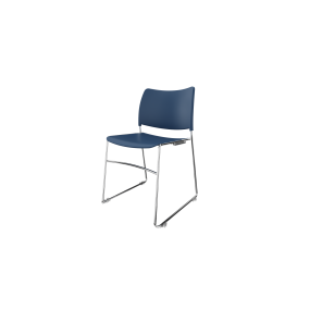 Stax Chair in Midnight Blue | Creative Activity