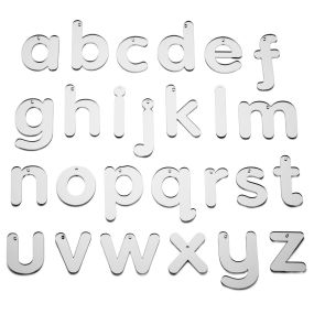 Small Mirror Alphabet Letters 26pk