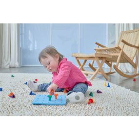 Geo Pegs & Peg Board  | Creative Activity