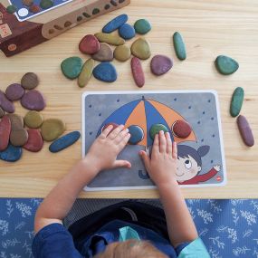 Eco-Friendly Jnr Rainbow Pebbles  | Creative Activity