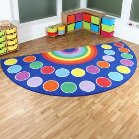 Rainbow Semi-circle Carpet | Creative Activity