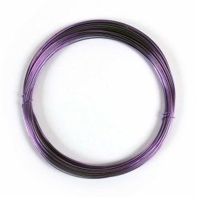 Enamelled Coloured Wire 0.7mm 15m Spool Violet | Creative Activity