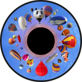 Effect Wheels Hot Air Balloon| Multi-Sensory Environments | Creative Activity