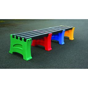 Multicoloured Bench - 2 Person