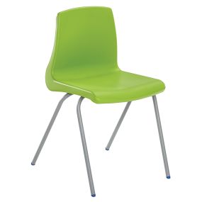 Metalliform NP Chair Seat Ht 430mm Soft Green Black Frame